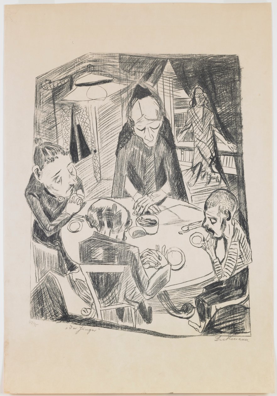 levy 5: Nälkä tekijältä Max Beckmann