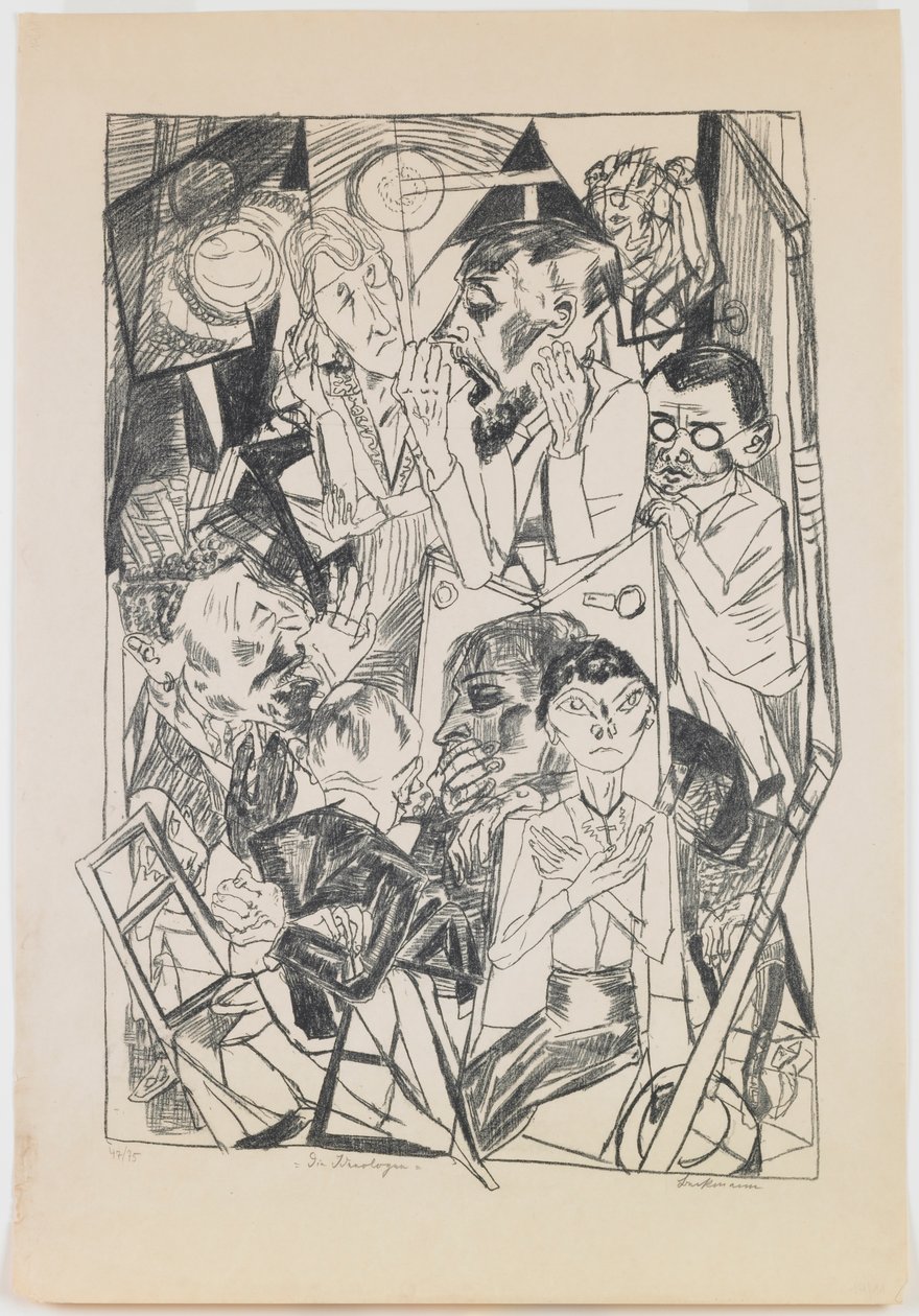 levy 6: Ideologit tekijältä Max Beckmann