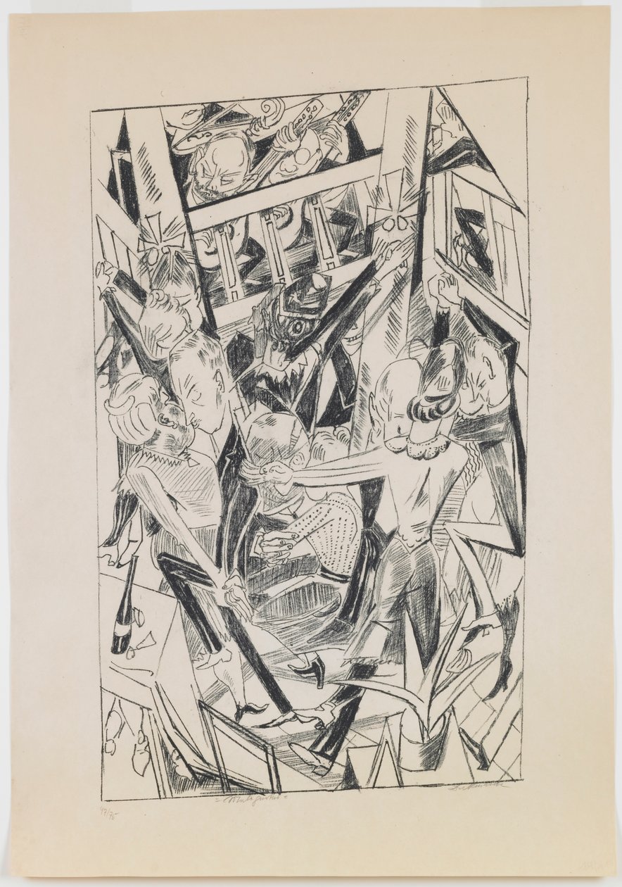 levy 8: Malepartus tekijältä Max Beckmann