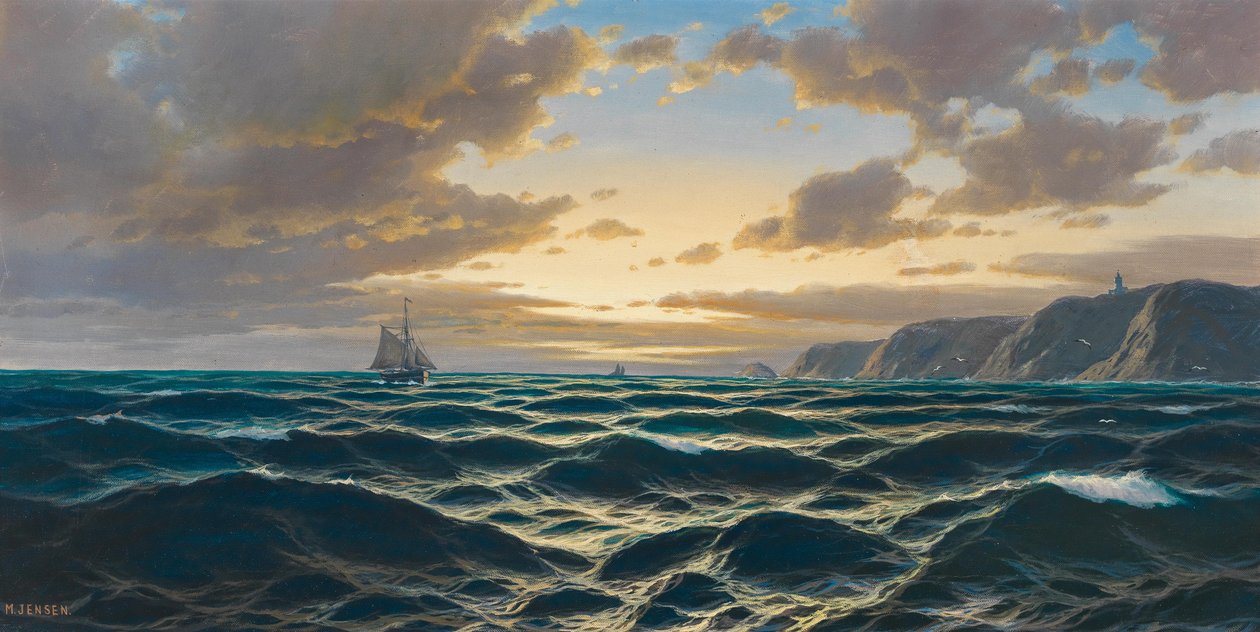 Saksa: Marine, auringonlasku rannikolla tekijältä Max Jensen