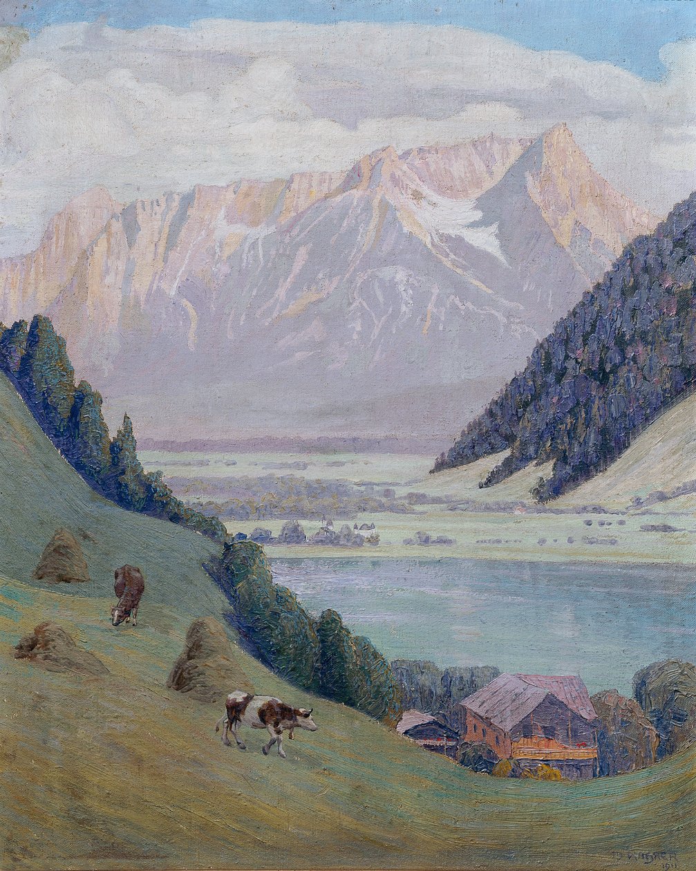 vuoristojärvi tekijältä Max Kahrer