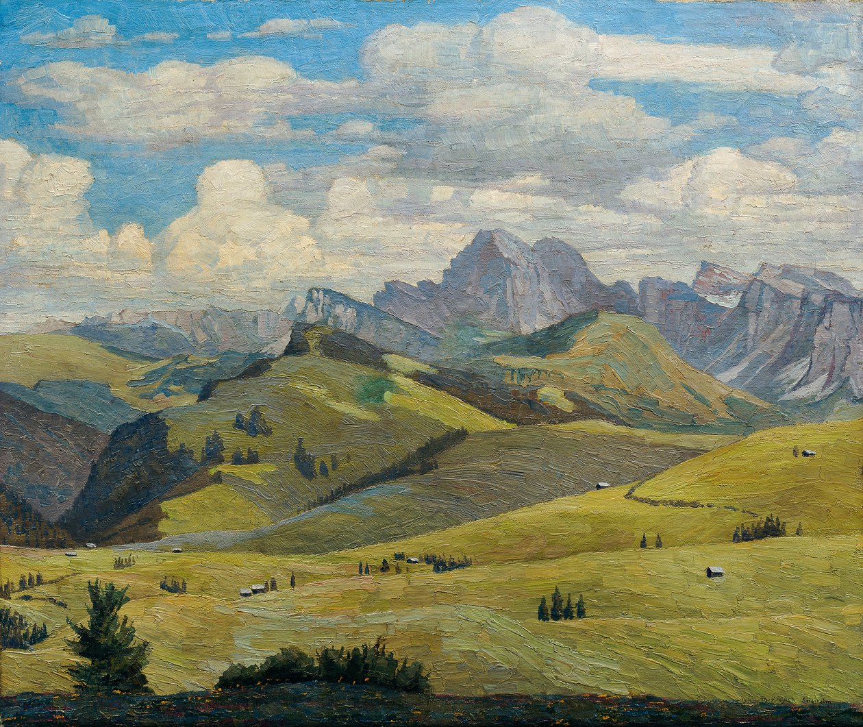 Alpe di Siusi (Etelä-Tiroli) tekijältä Max Kahrer