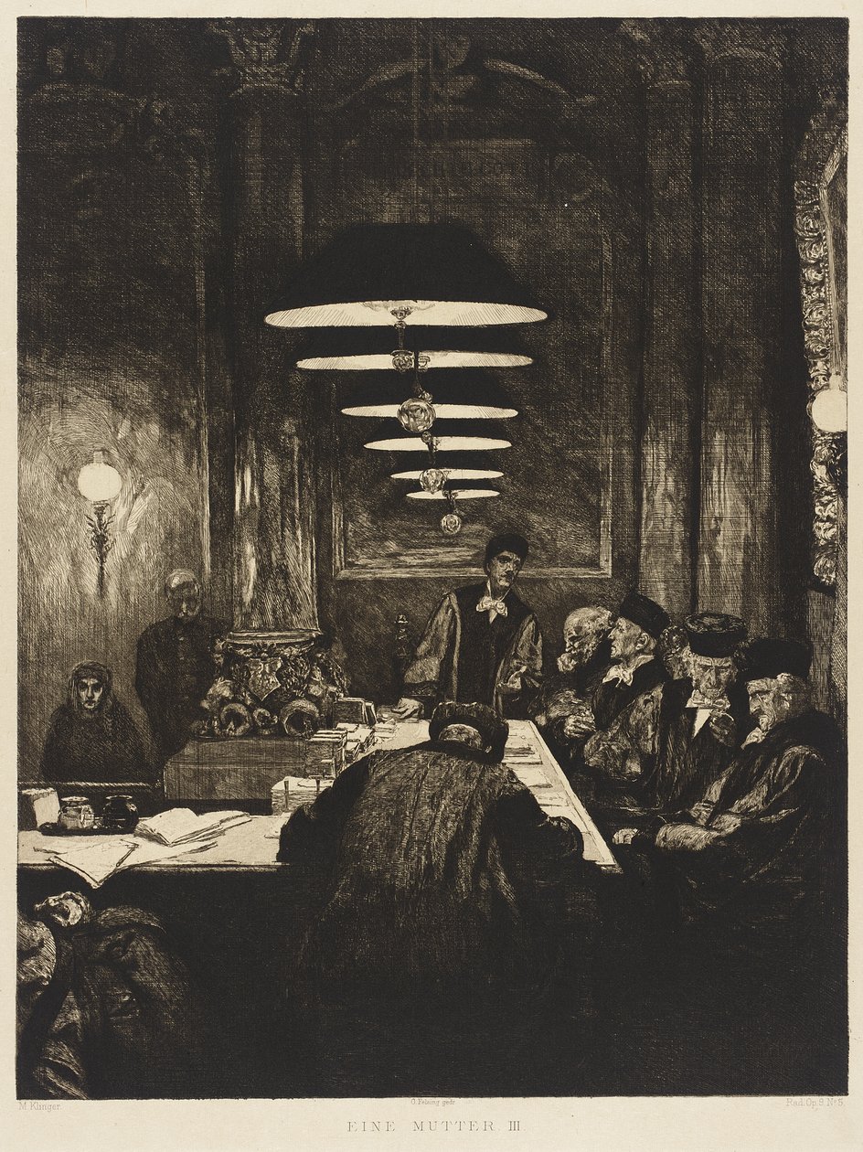 Äiti III tekijältä Max Klinger