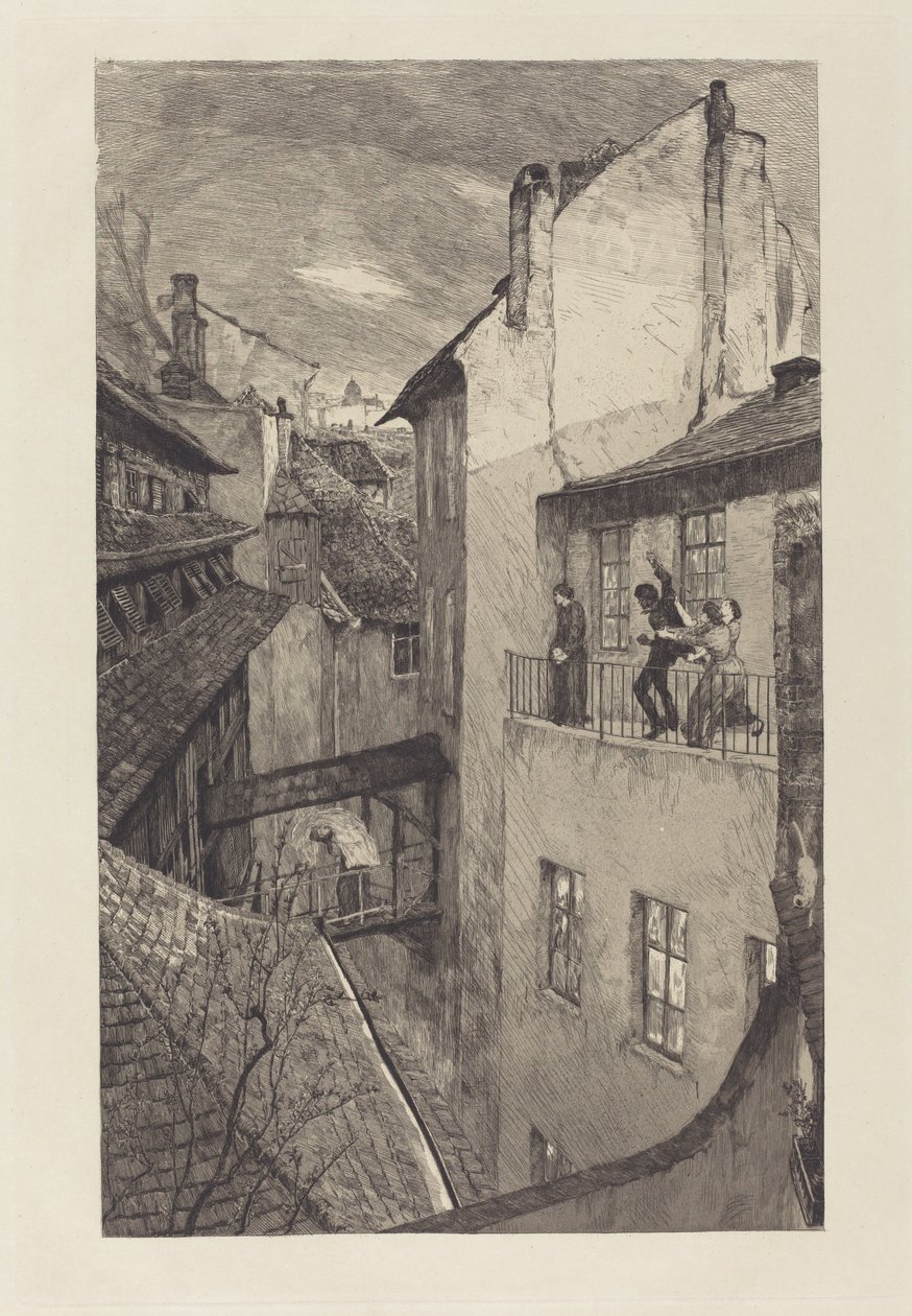 Äiti I Äiti I, 1883. tekijältä Max Klinger