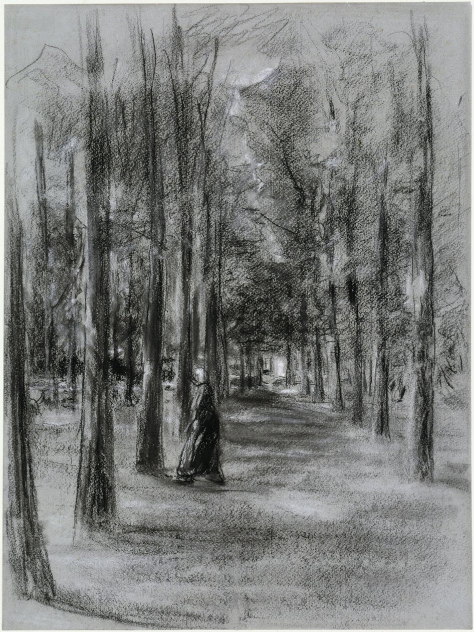 Puistokuja Larenissa tekijältä Max Liebermann