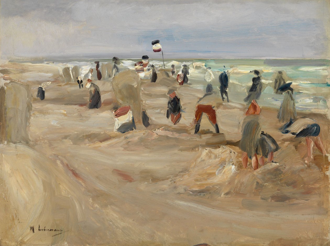 Noordwijkin rannalla tekijältä Max Liebermann