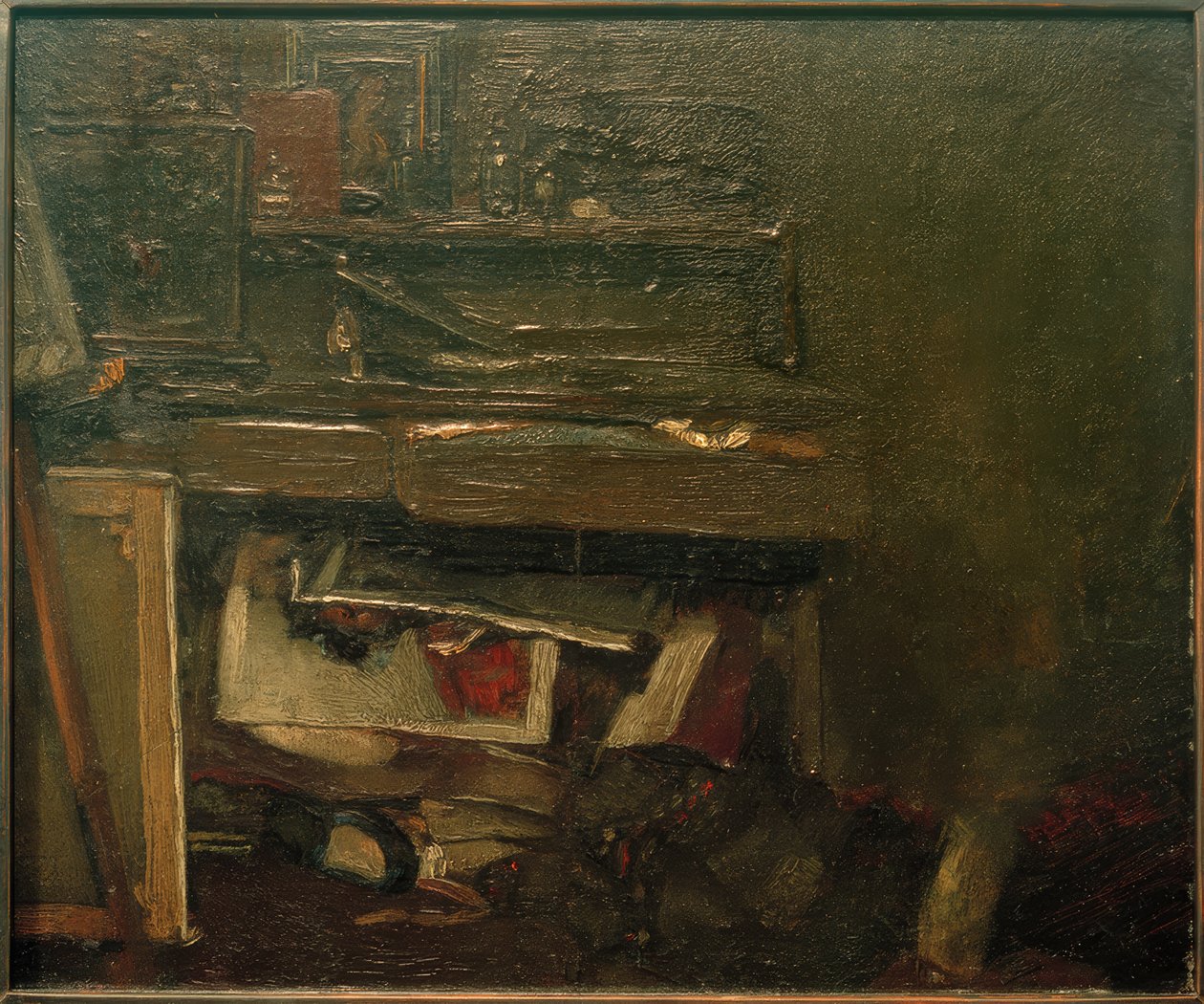 Atelier Winkel - Atelier Ecke tekijältä Max Liebermann