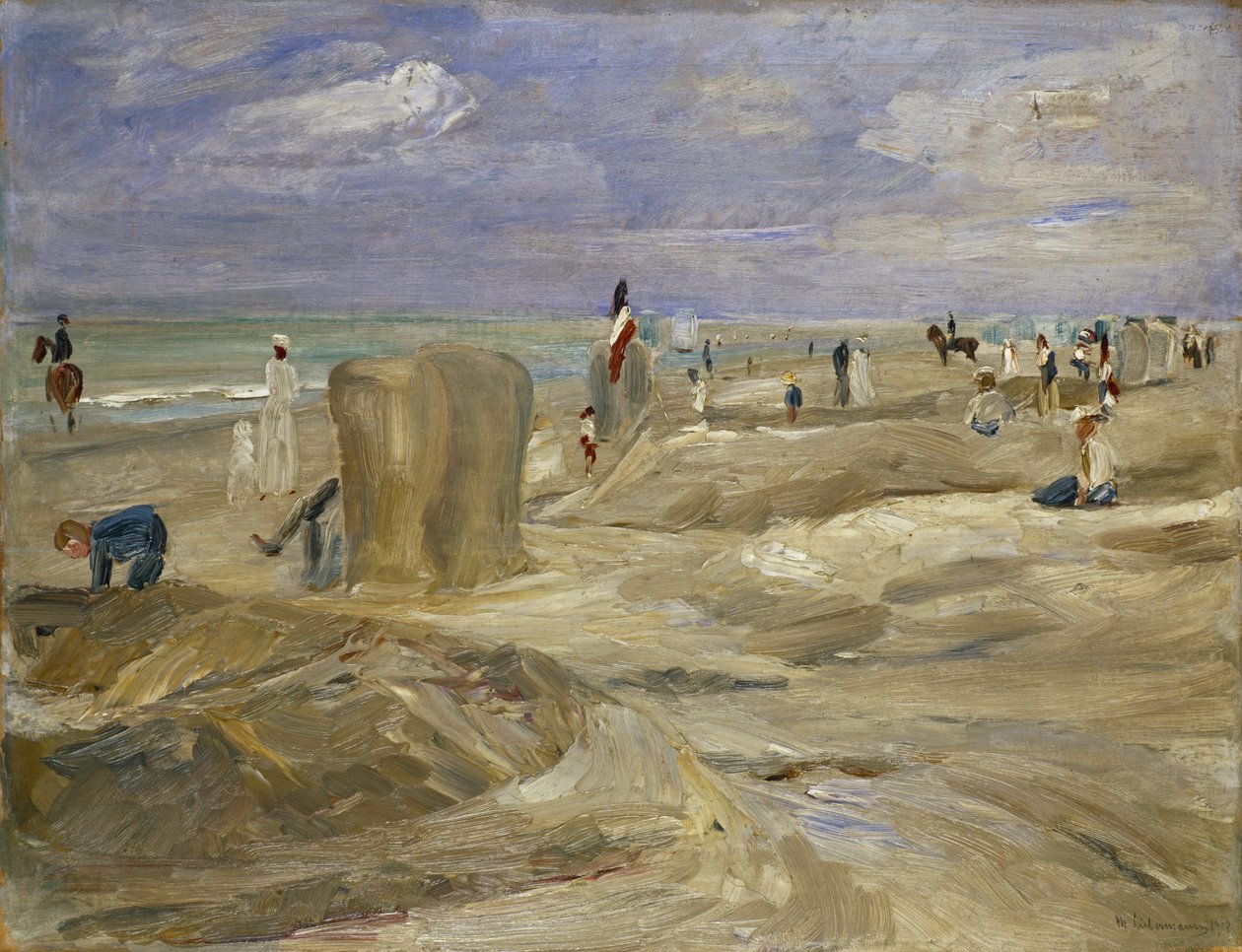 Ranta Noordwijkissa tekijältä Max Liebermann