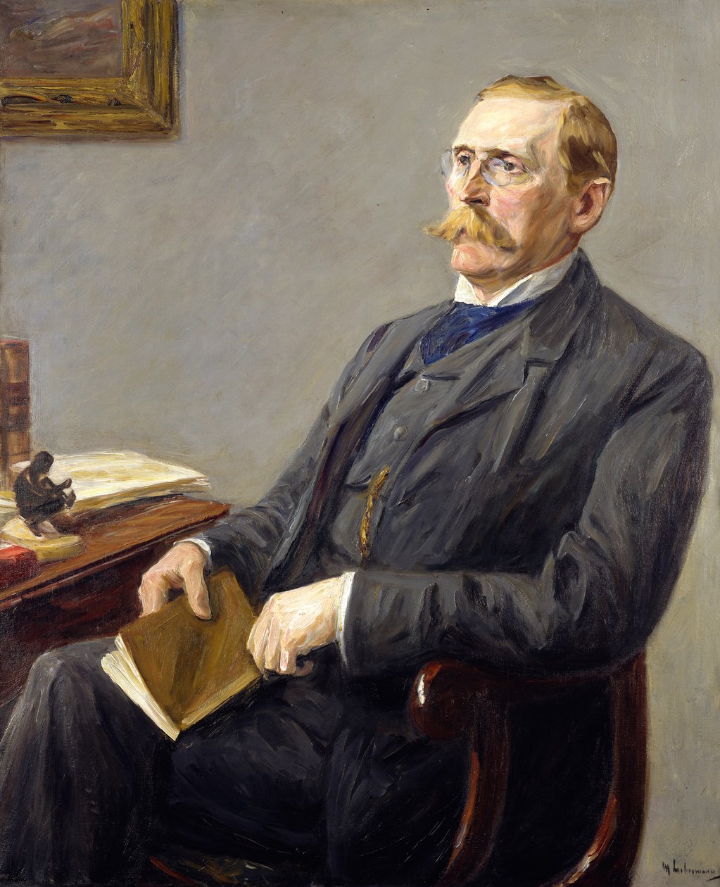 Tohtori Wilhelm von Boden muotokuva tekijältä Max Liebermann