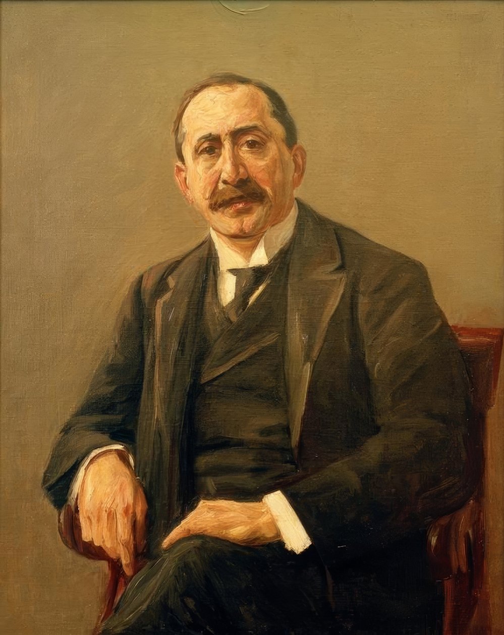 Ohjaaja Julius Sternin muotokuva tekijältä Max Liebermann