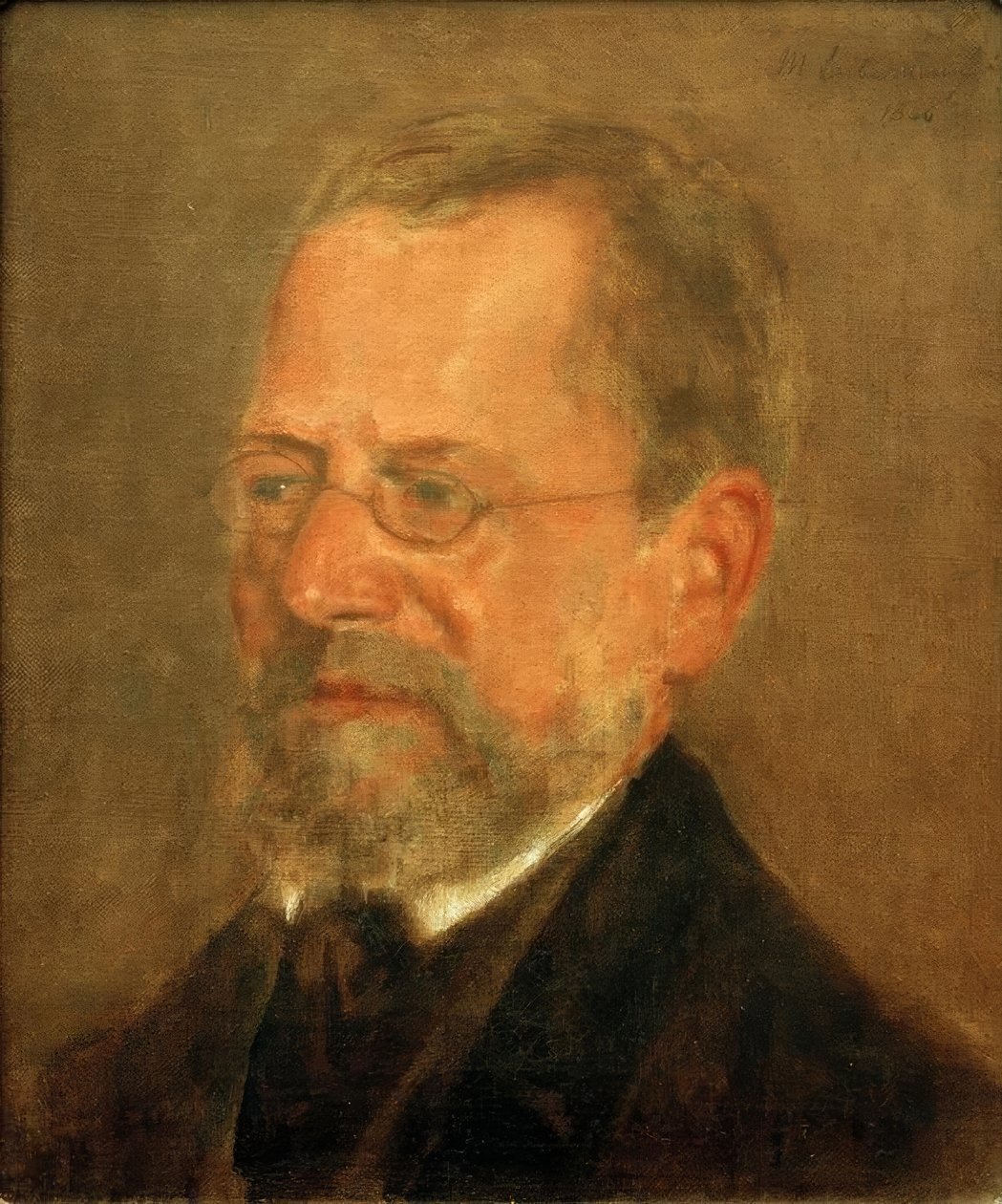 Kielenopettaja Henryn muotokuva tekijältä Max Liebermann