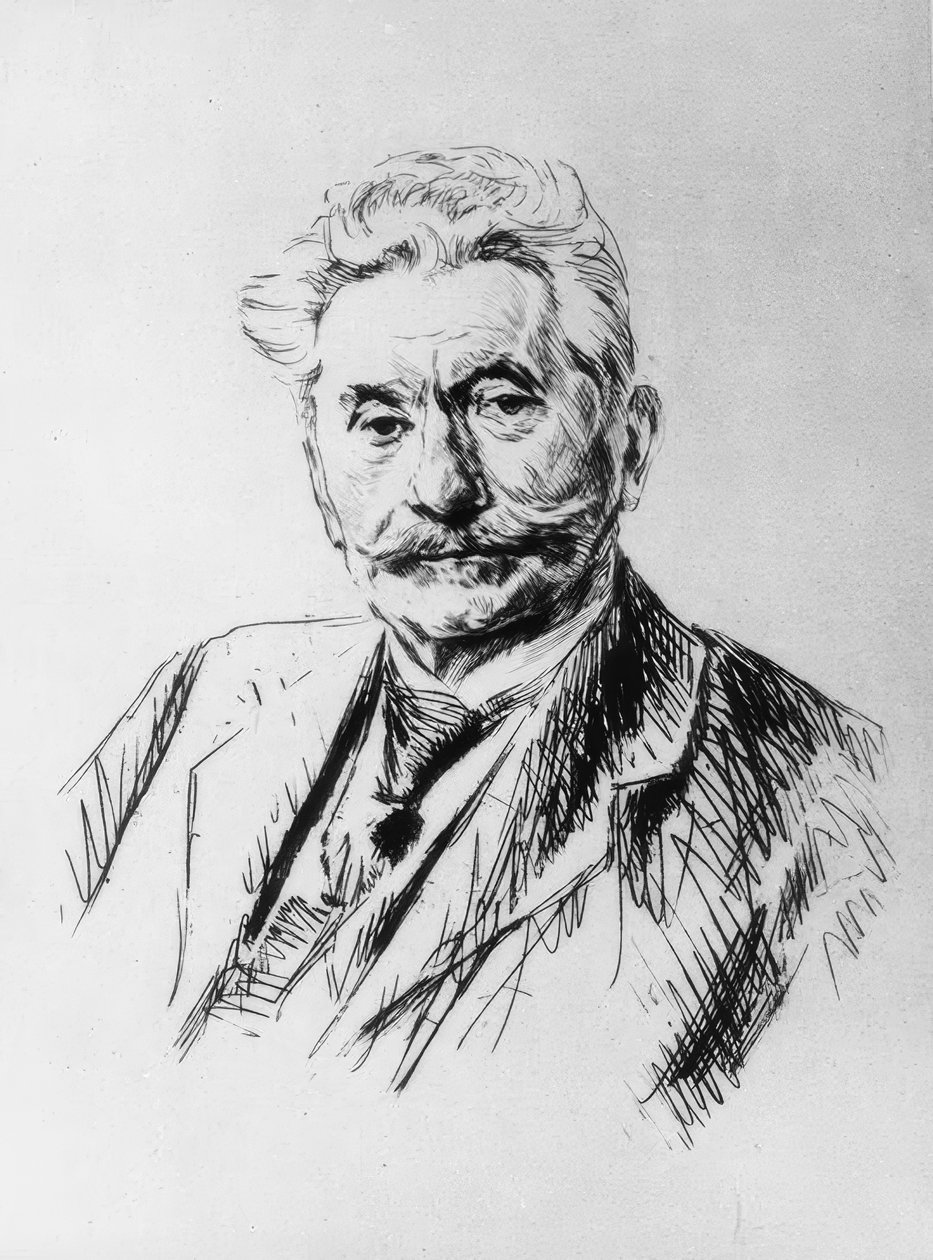 Carl Legien, etsaus Liebermann tekijältä Max Liebermann