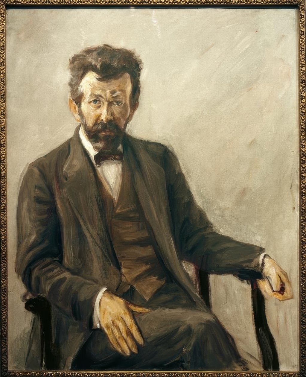 Dichter Richard Dehmel tekijältä Max Liebermann
