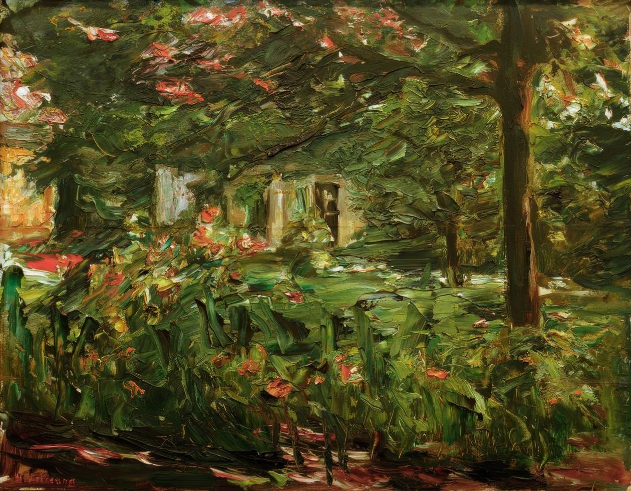 Der Nutzgarten nach Osten tekijältä Max Liebermann