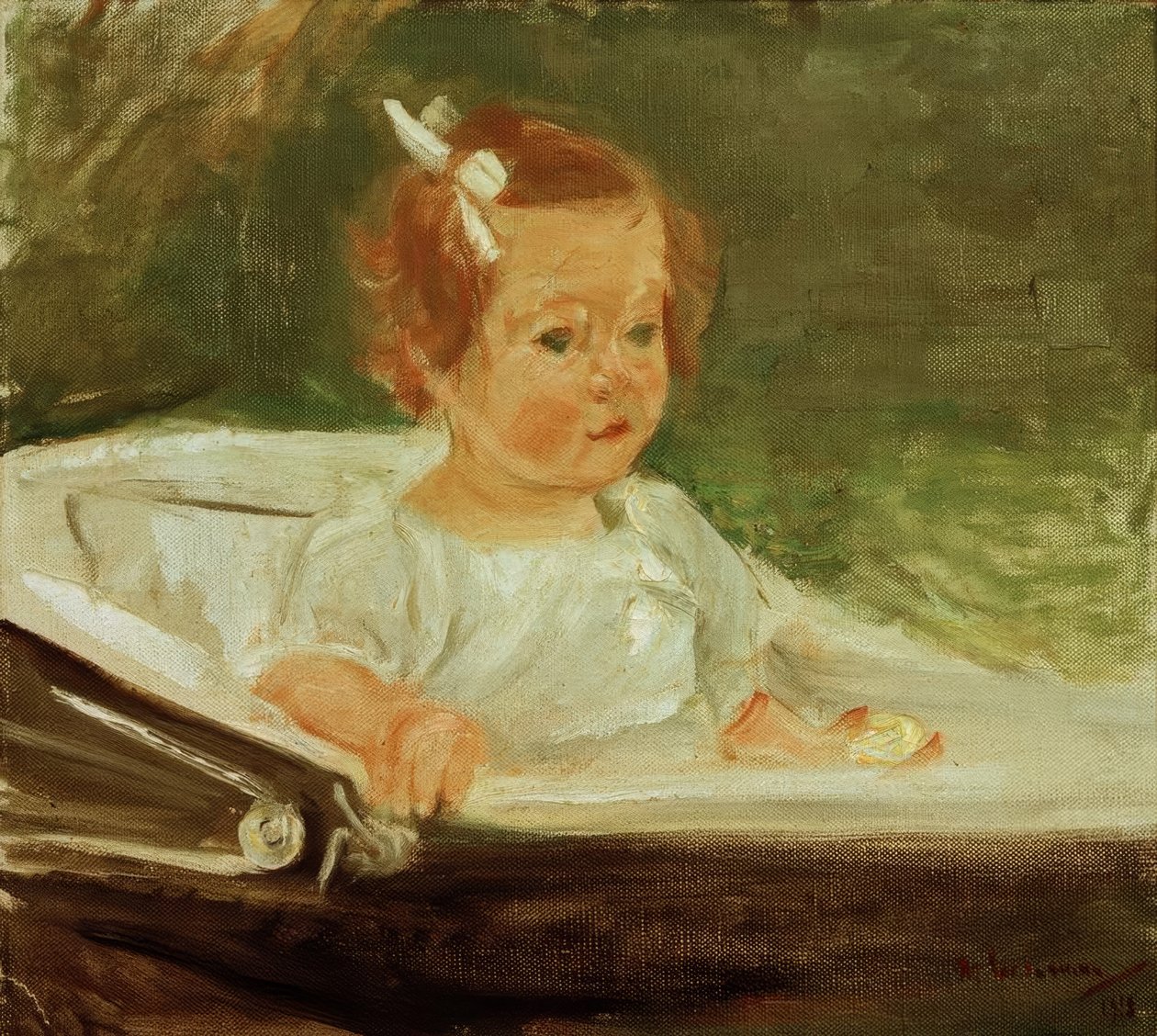 Tyttärentytär rattaissa oikealla tekijältä Max Liebermann