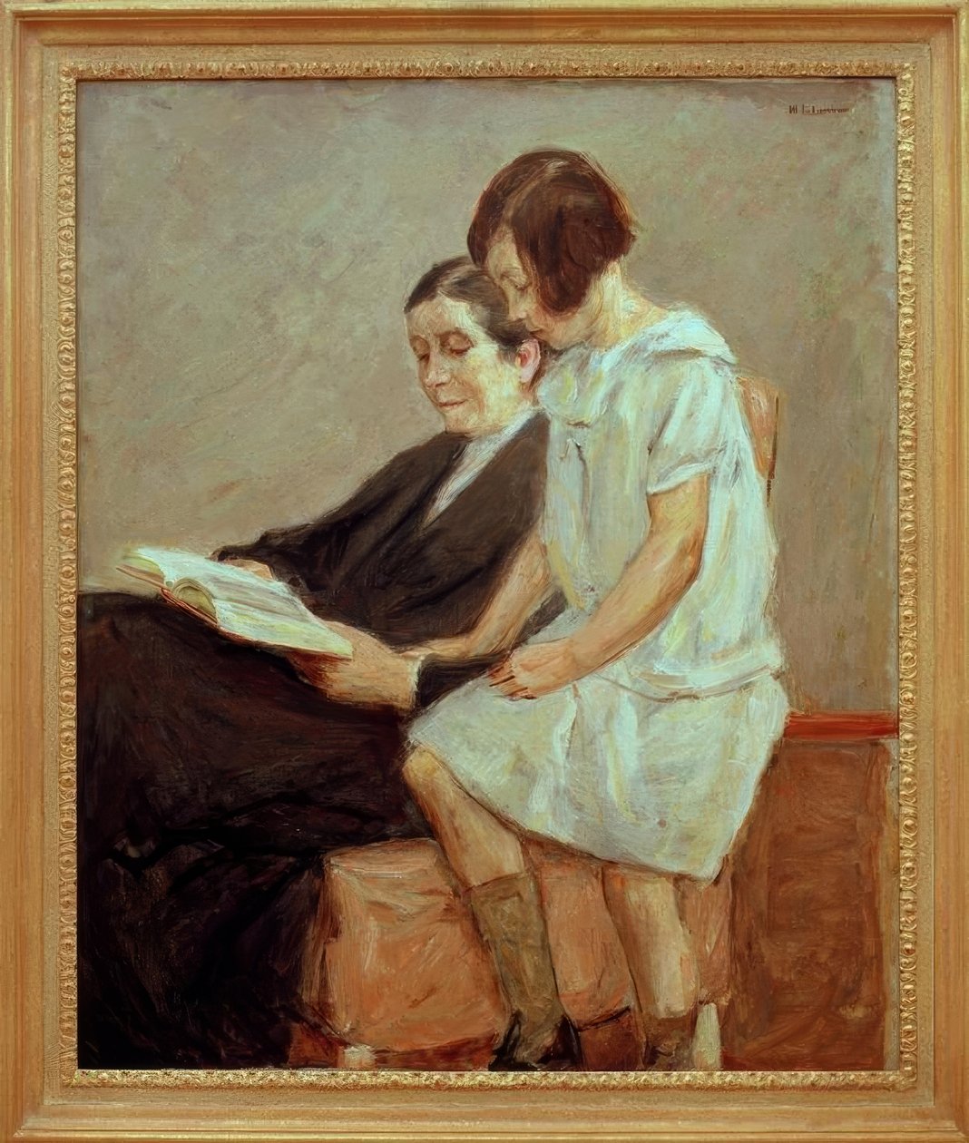 Die Gattin und Enkelin des Künstlers tekijältä Max Liebermann