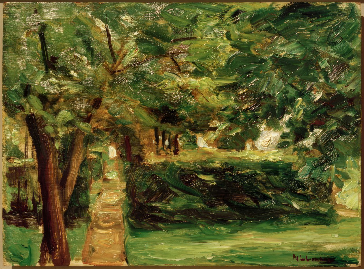 Wannseen pensasaidat idässä sijaitsevassa Wannseen puutarhassa tekijältä Max Liebermann