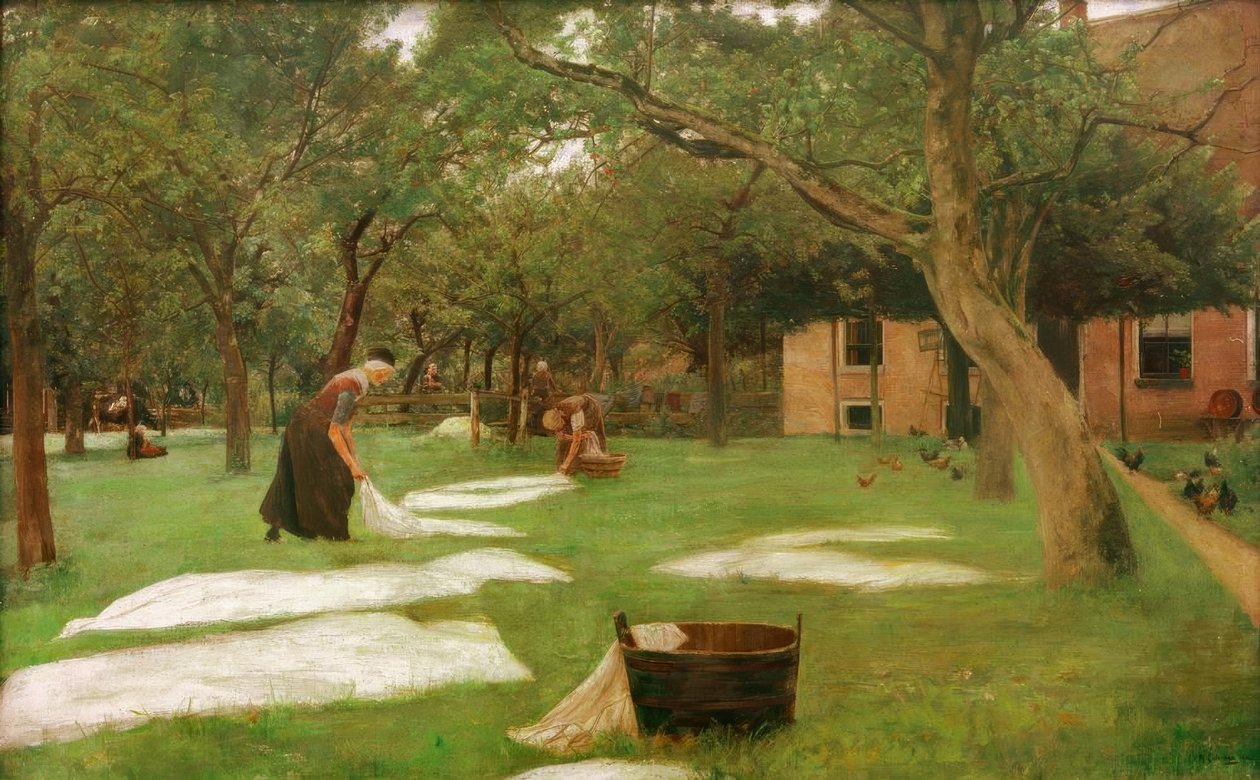 Die Rasenbleiche tekijältä Max Liebermann