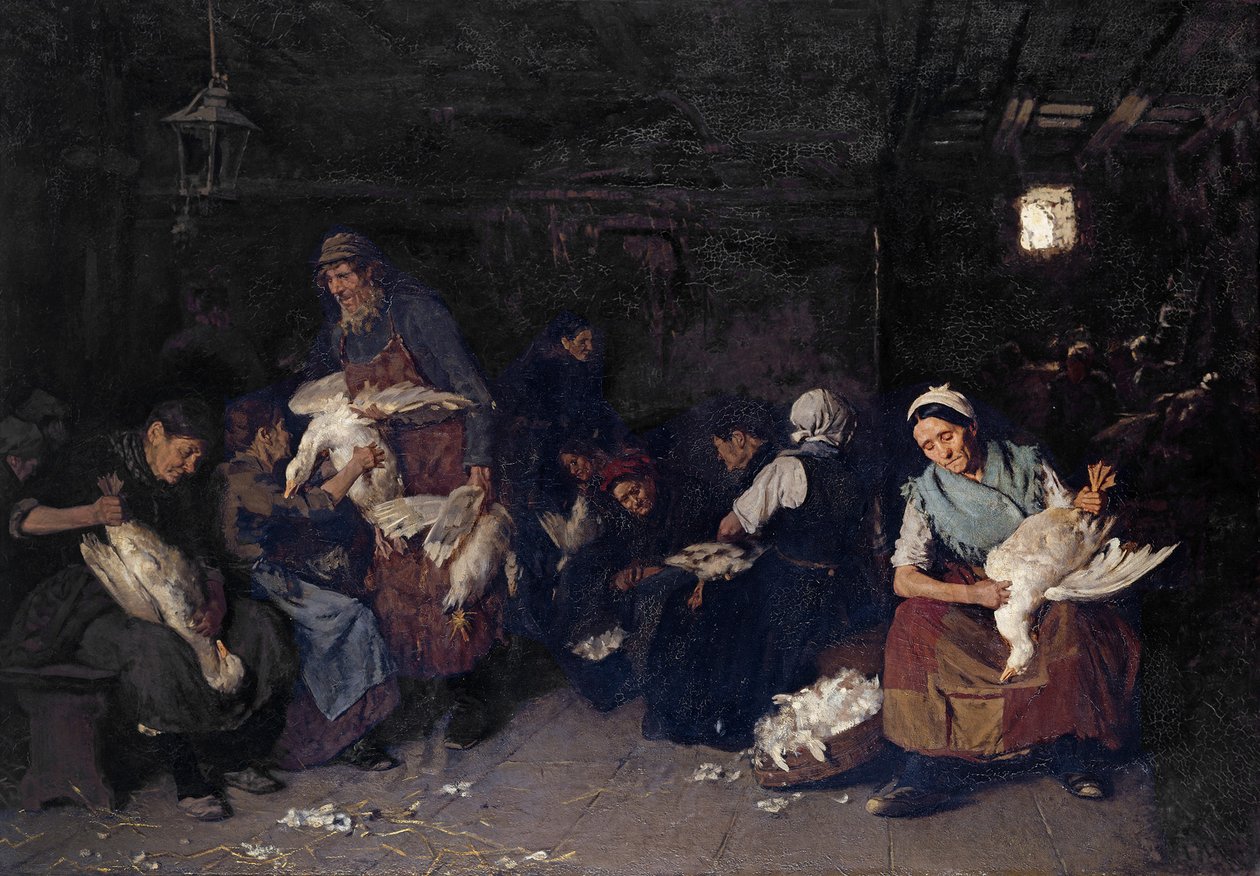 Hanhenkynijät tekijältä Max Liebermann