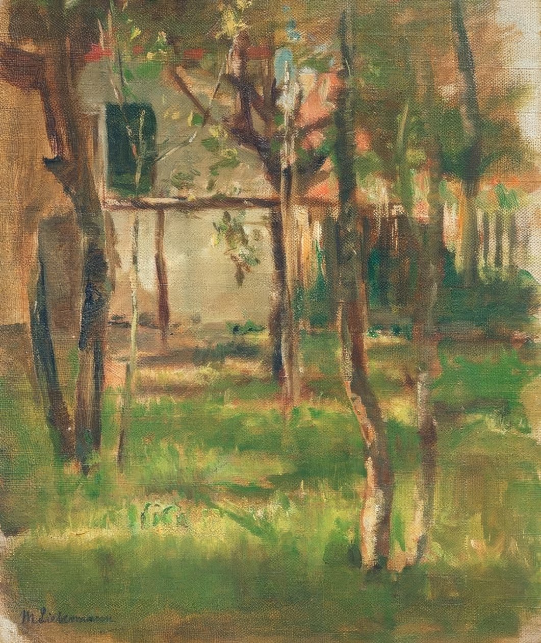 Haus mit Garten tekijältä Max Liebermann