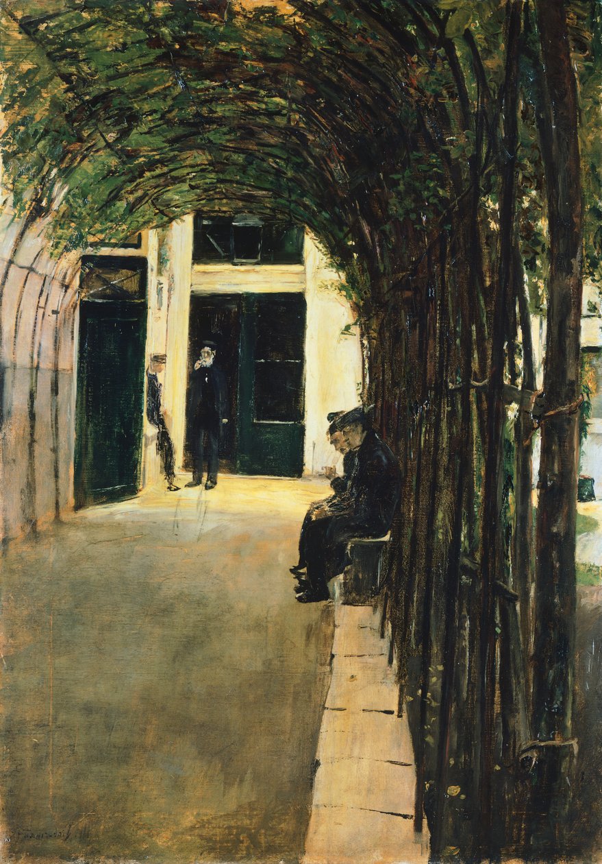 Vanhan Amsterdamin talo tekijältä Max Liebermann
