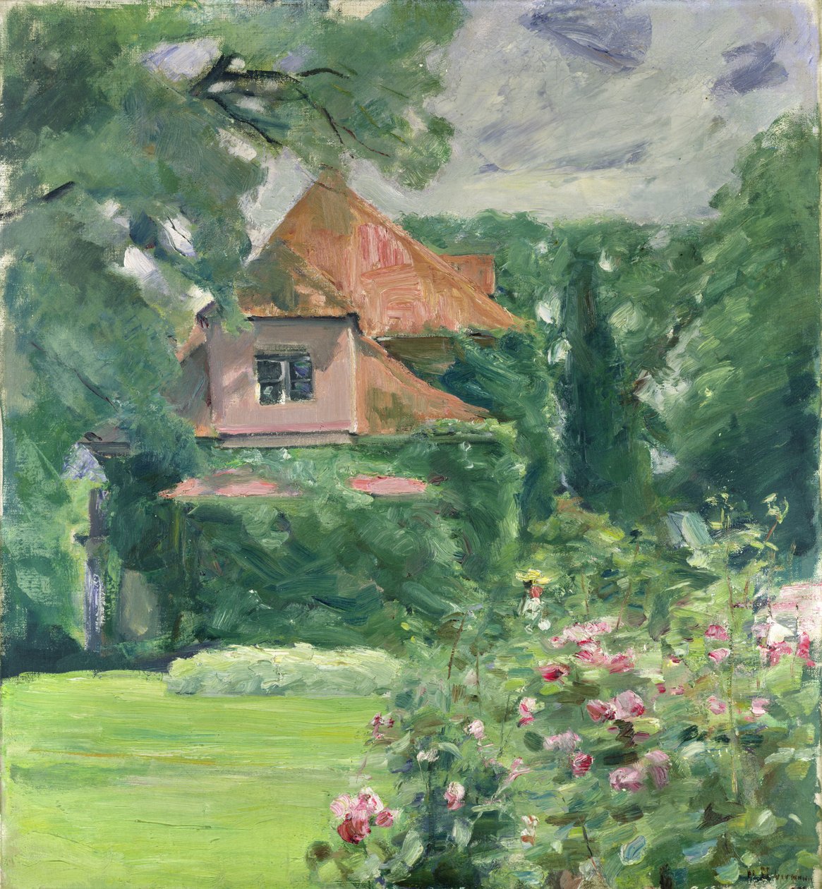 Vanha maalaistalo, 1902 tekijältä Max Liebermann