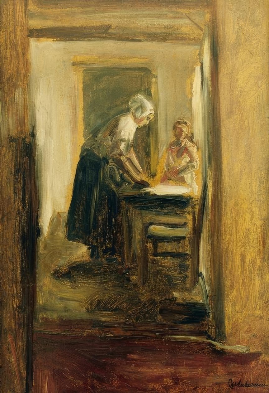 Plätterin tekijältä Max Liebermann