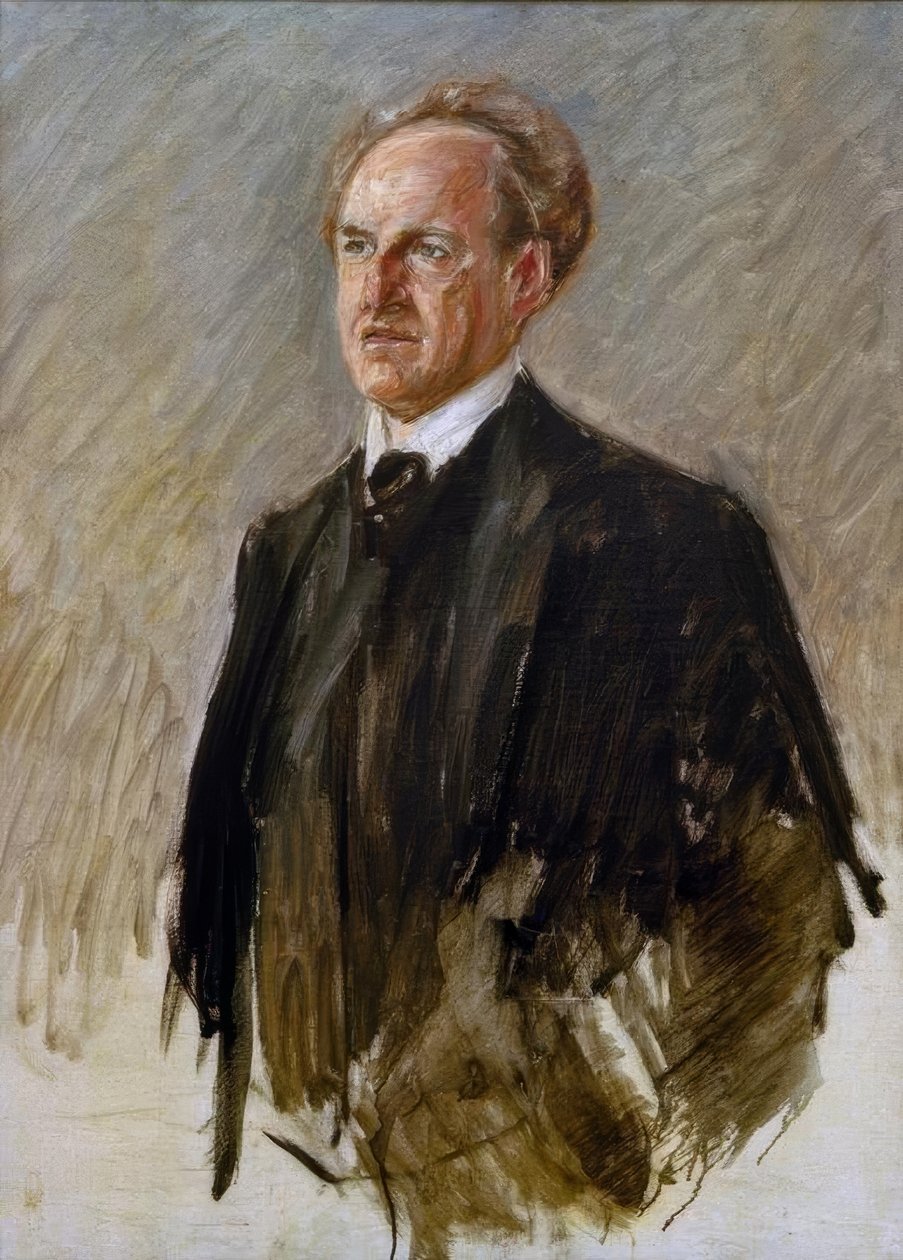 Gerhart Hauptmannin muotokuva tekijältä Max Liebermann