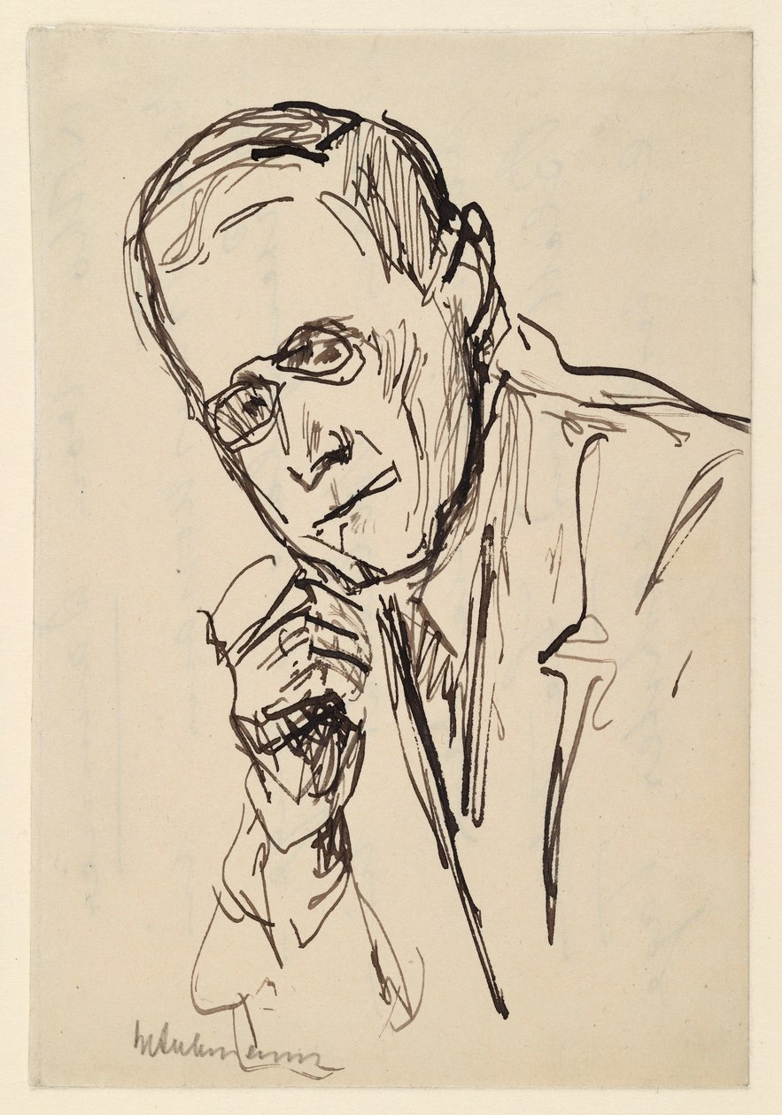 Hugo von Tschudin muotokuva tekijältä Max Liebermann