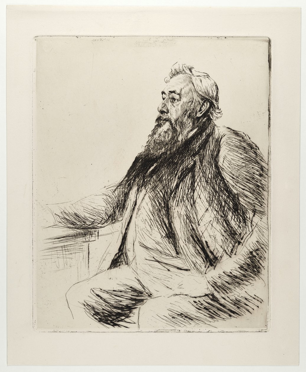 Justus Brinckmannin muotokuva tekijältä Max Liebermann