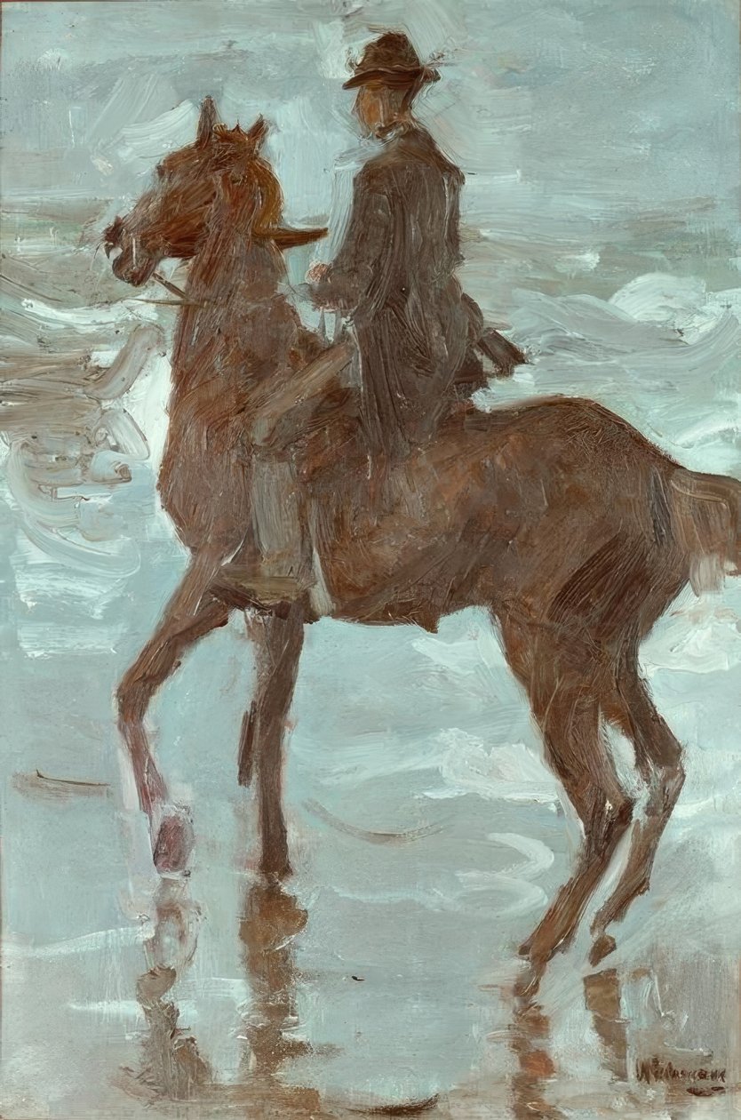 Reiter am Strande tekijältä Max Liebermann