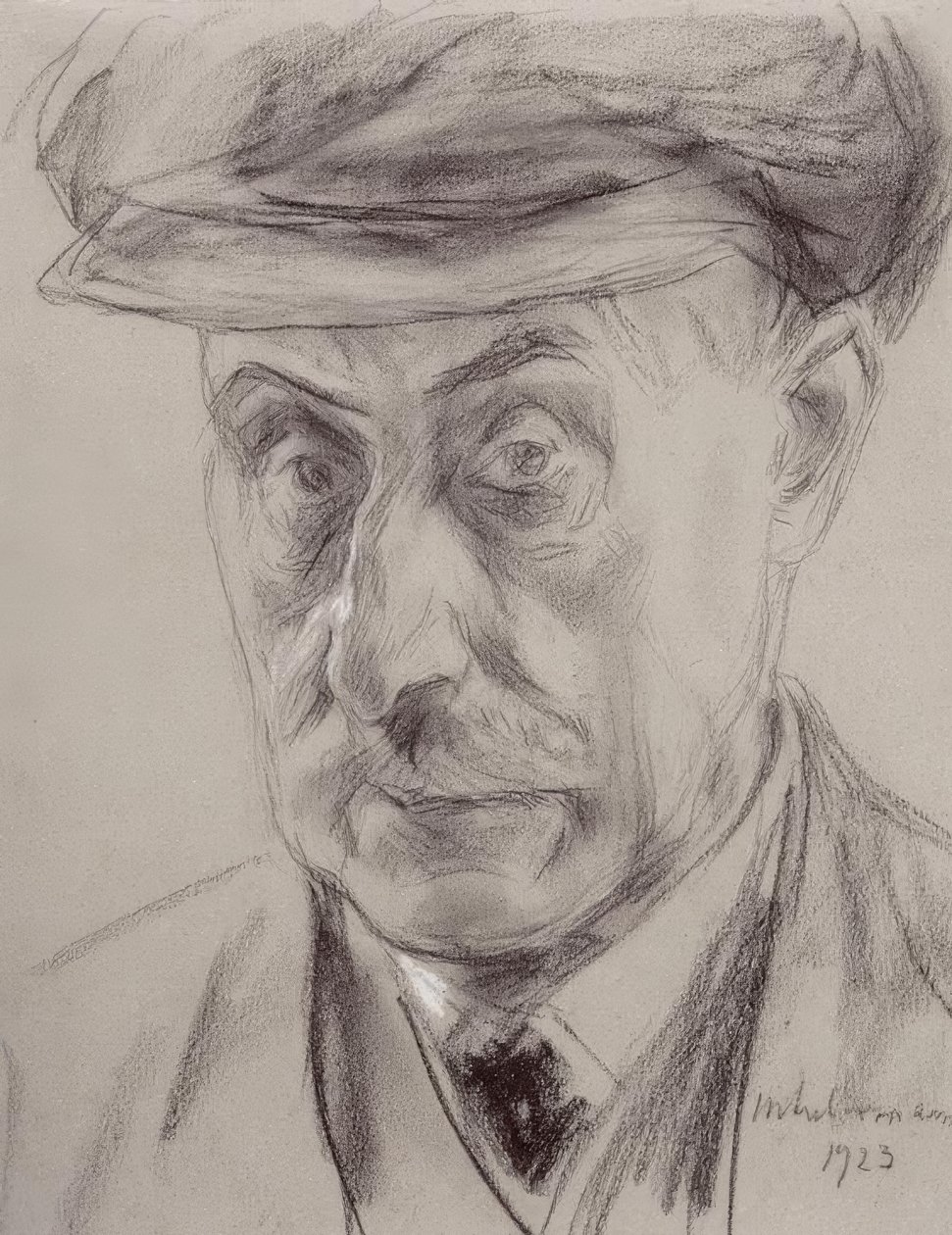 Selbstbildnis tekijältä Max Liebermann