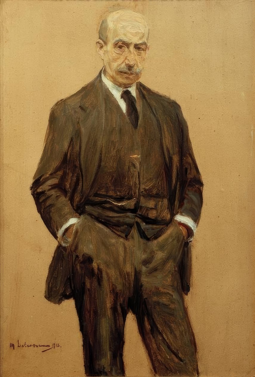 Selbstbildnis tekijältä Max Liebermann