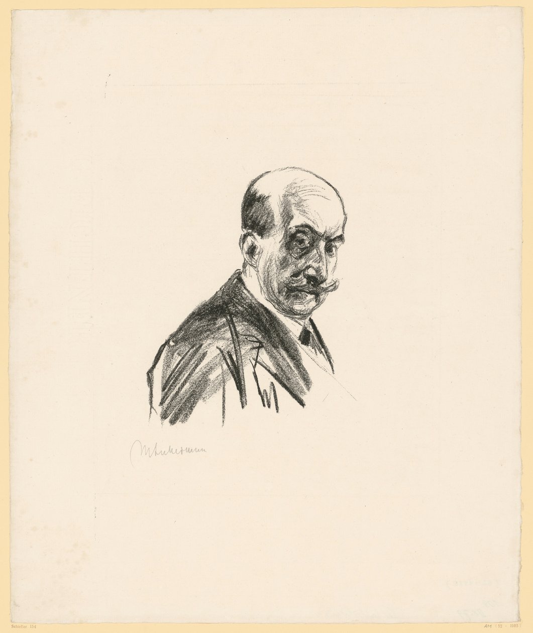 Omakuva tekijältä Max Liebermann