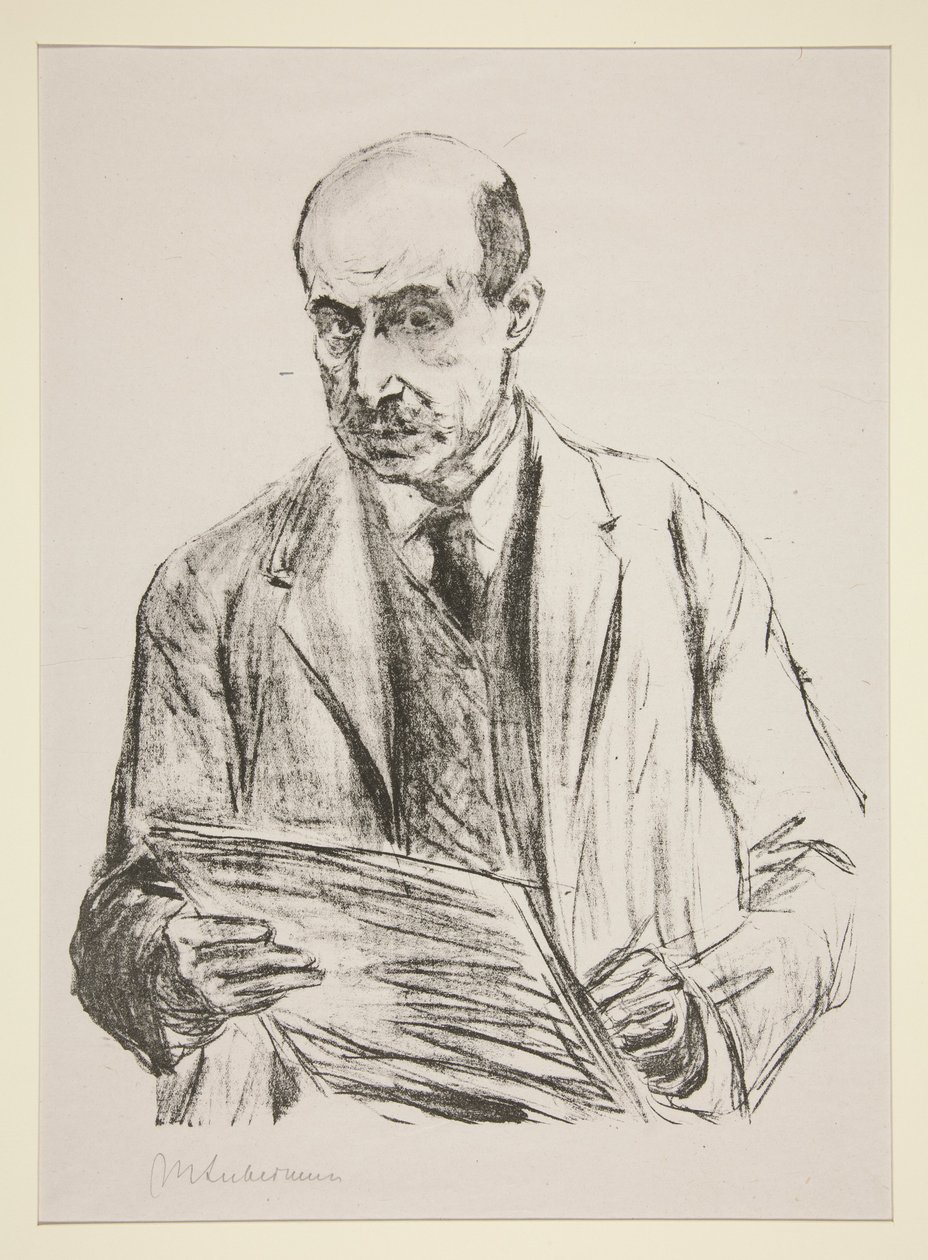 Omakuva tekijältä Max Liebermann
