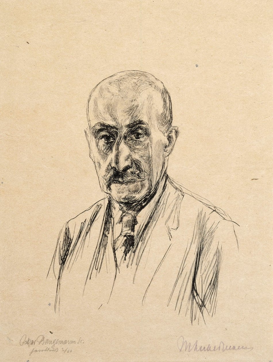 Omakuva tekijältä Max Liebermann