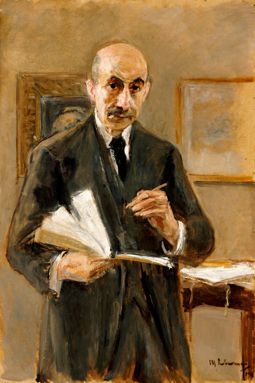 Omakuva, 1916 tekijältä Max Liebermann