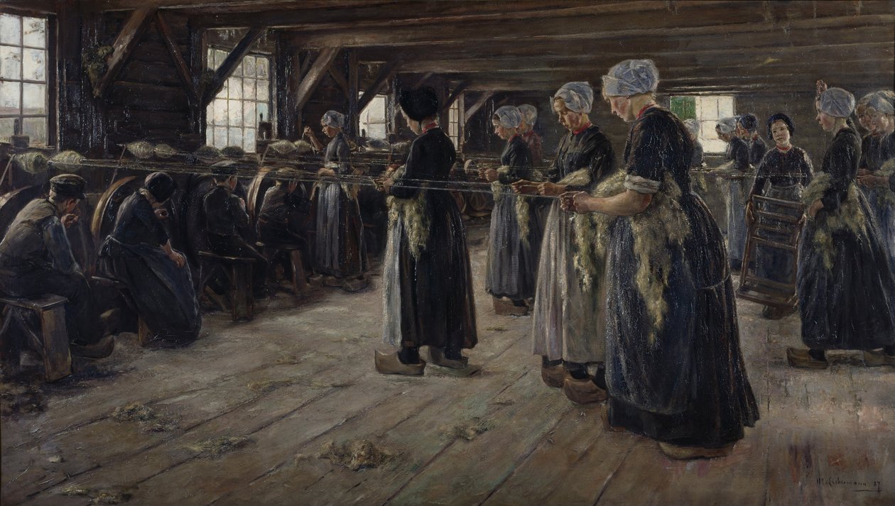 Larenin pellavalato tekijältä Max Liebermann