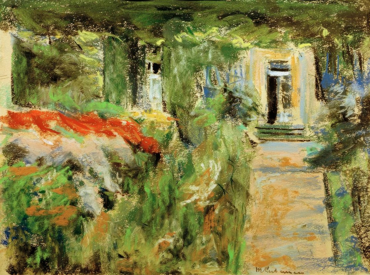 Etupiha itään tekijältä Max Liebermann