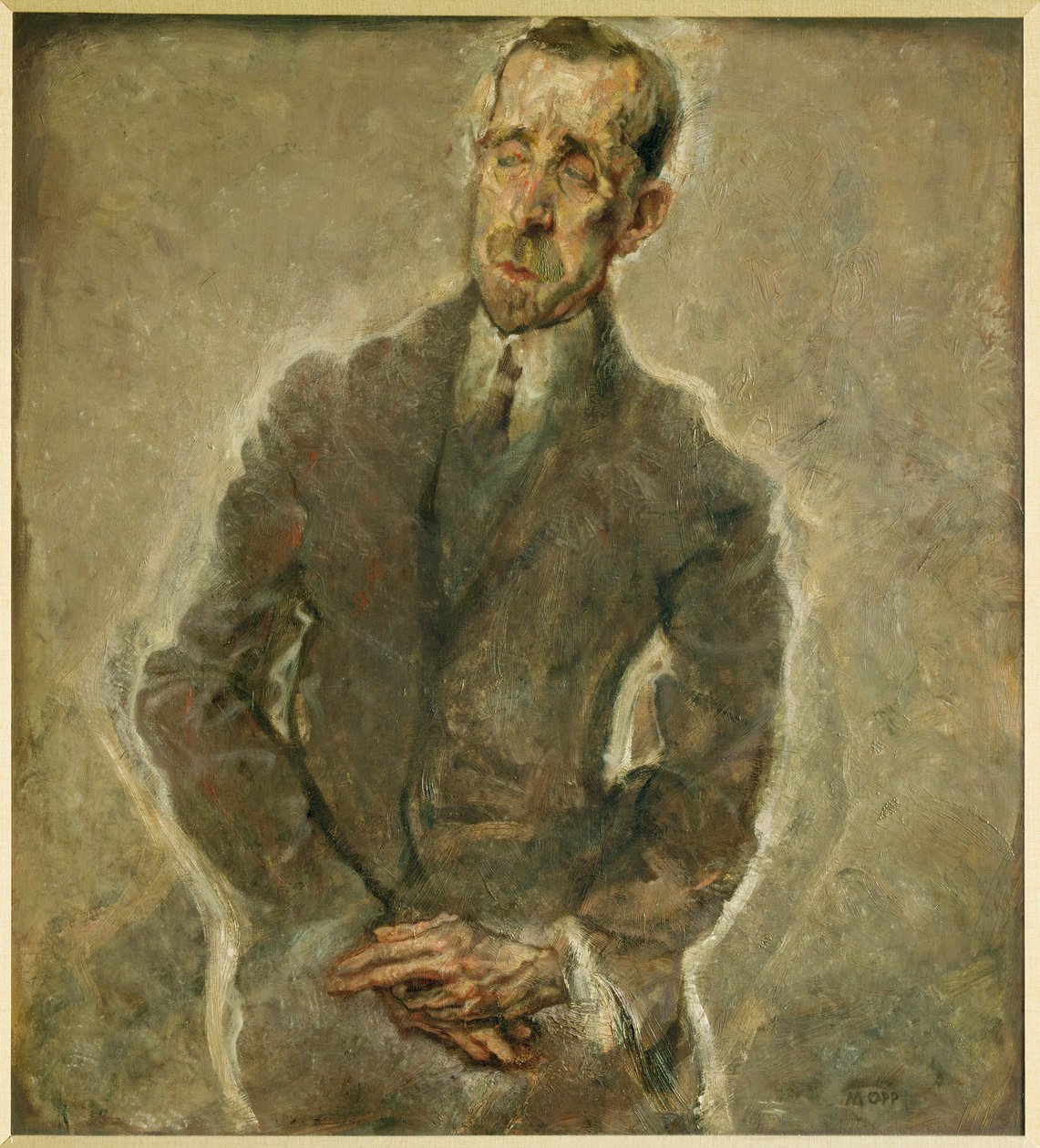 Kirjailija Heinrich Mann, Thomas Mannin veli tekijältä Max Oppenheimer