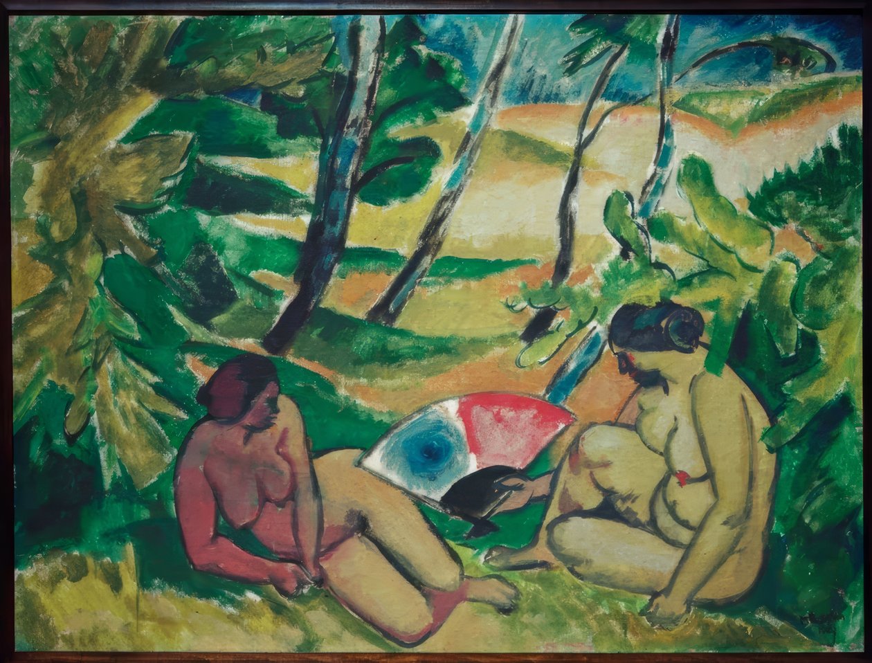 Uimarit tekijältä Max Pechstein