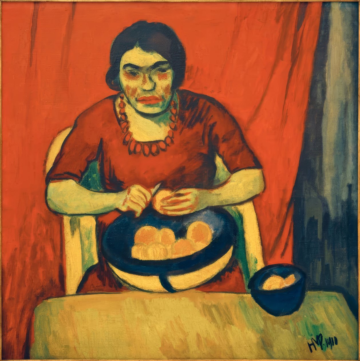 Oranssin kuori tekijältä Max Pechstein