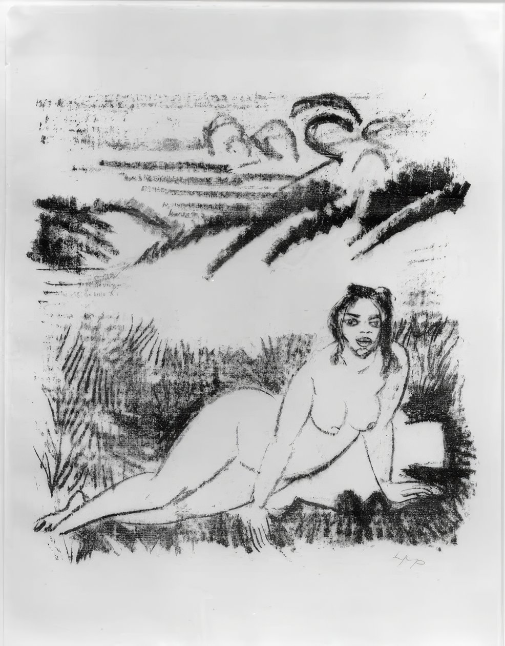 Makaava alaston tekijältä Max Pechstein