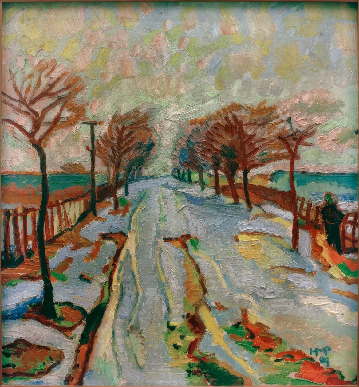 Maaliskuun lumi I tekijältä Max Pechstein