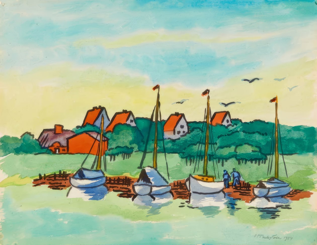 Aamulla tekijältä Max Pechstein