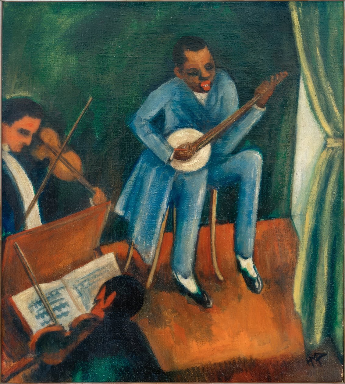 Muusikot tekijältä Max Pechstein
