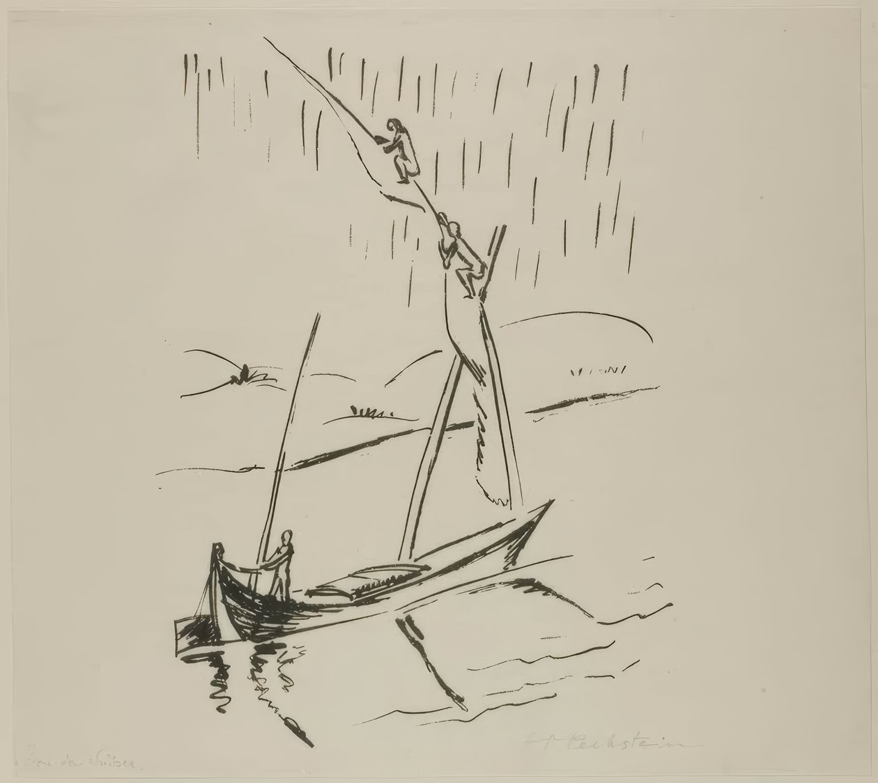 Suezin kanava, matkakuvista: Italia-Etelämeri tekijältä Max Pechstein