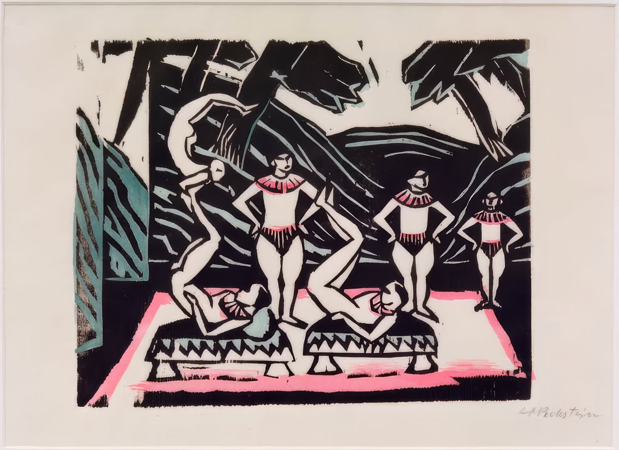 varietee-skene tekijältä Max Pechstein