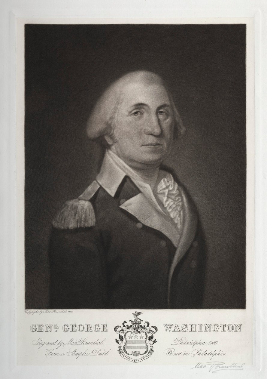 George Washington, 1900. tekijältä Max Rosenthal