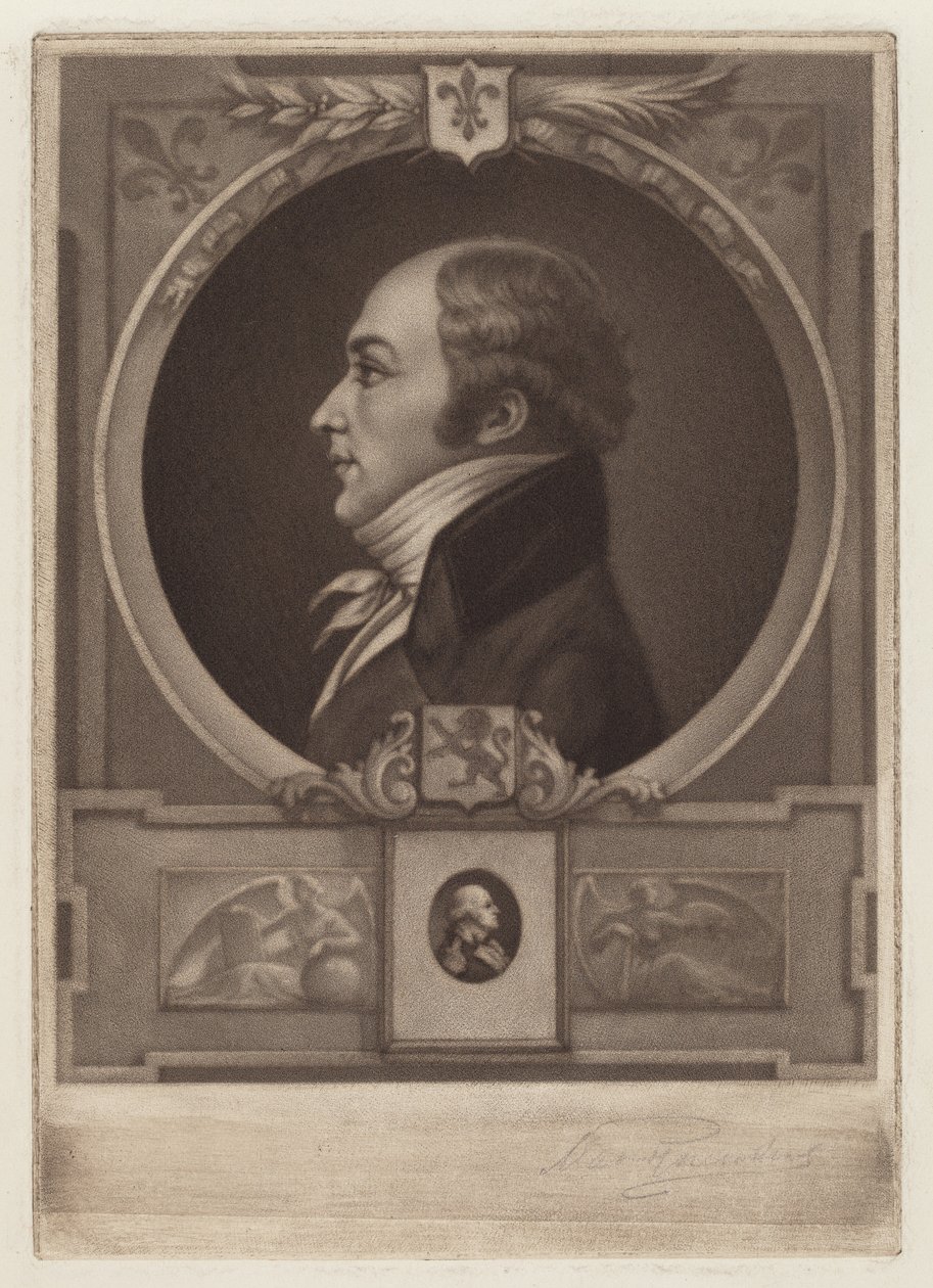 Charles Balthazar Julien Févret de Saint-Mémin tekijältä Max Rosenthal, after Charles B. J. Févret de Saint Mémin